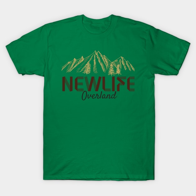 Newlife Overland T-Shirt by AARDVARK 4X4